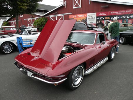 red corvette